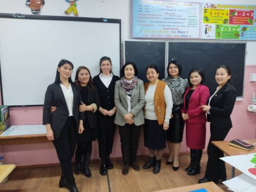 Бишкек шаарындагы жаш мугалимдерге семинар откорулду